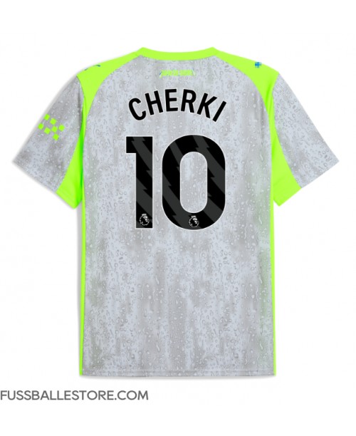 Günstige Manchester City Rayan Cherki #10 3rd trikot 2025-26 Kurzarm Günstige Manchester City Rayan Cherki #10 3rd trikot 2025-26 Kurzarm